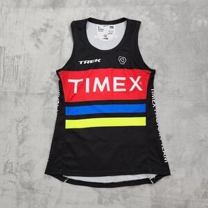 Verge Sport Tank Top Womens S Multicolor Timex Factory Team Running Jersey Mesh